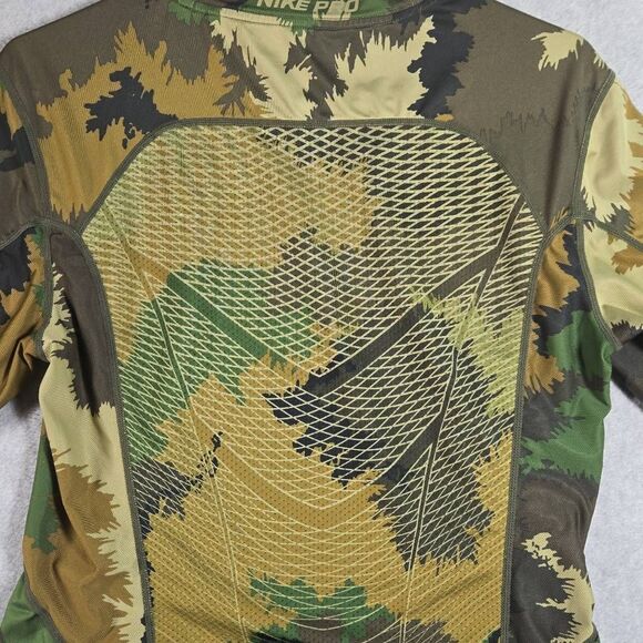 Nike Pro Hypercool Shirt compression Fitted Camo Small Active Performance Stretc - Picture 6 of 11